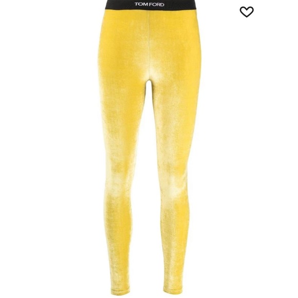 Tom ford velvet leggings